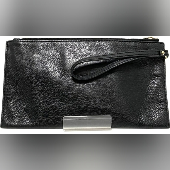 Michael Kors MK Fulton Black Wristlet Clutch Wallet - Picture 3 of 5